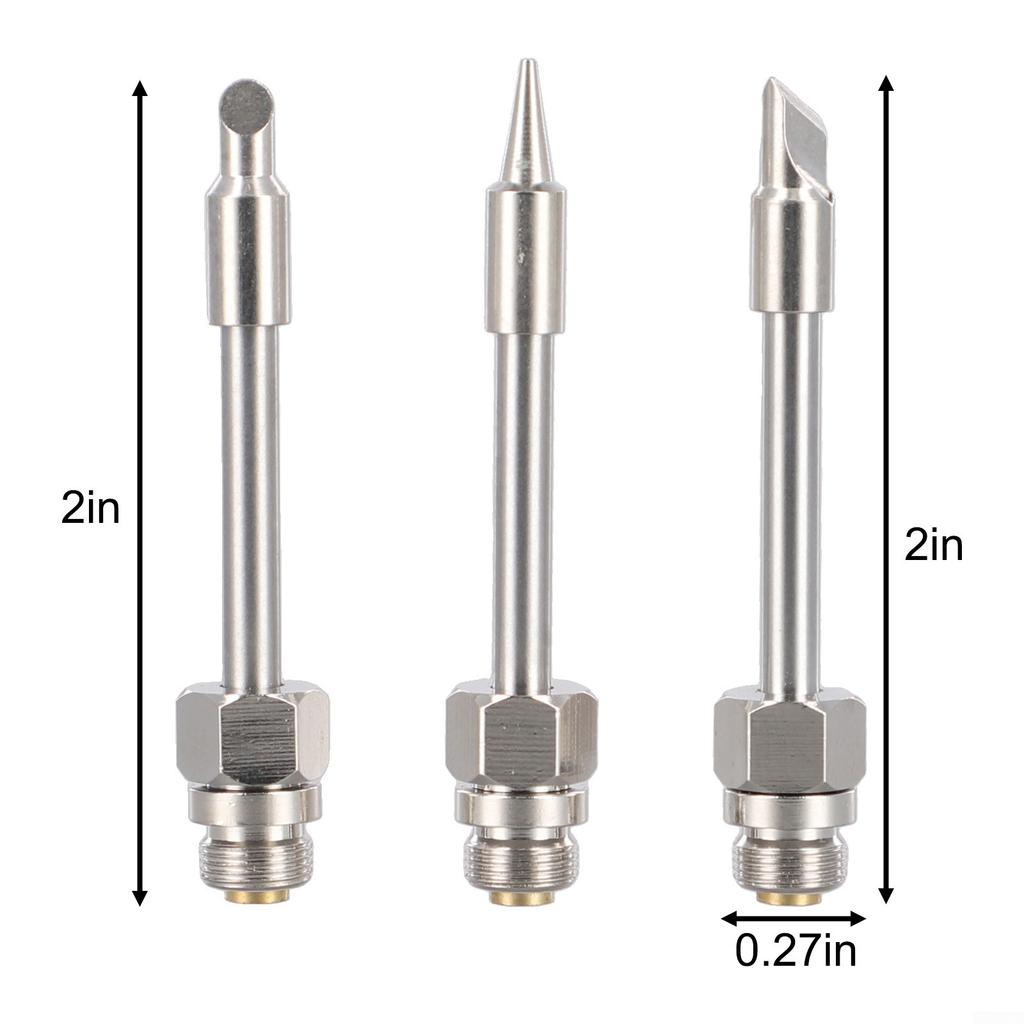 Professionelle Lötkolbenspitzen für perfekte Lötverbindungen (3PCS)
