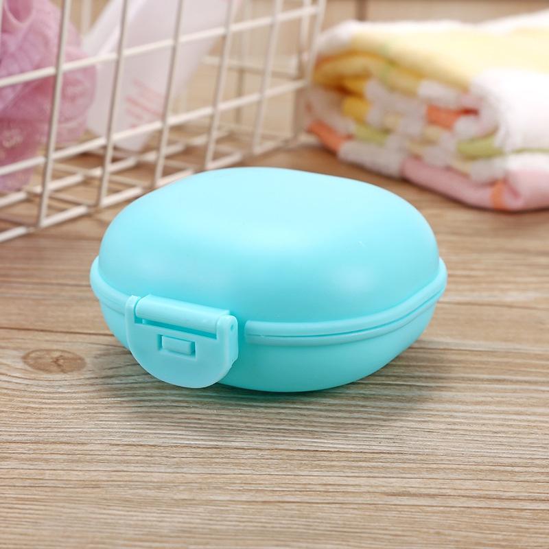 New Portable Candy Color Soap Box Home Shower Travel Hiking Soap Holder Container Soap Dish Bathroom Supplies Drop Shipping