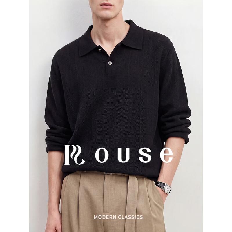 Men's Classic Thick Knit Pullover Sweater