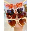 Kids Sunglasses Cartoon Heart Sunflower Sunglasses Girls Boy Children Outdoor Round UV400 Sun Glasses Kids Sunglasses