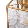 Chende Pendant Glass and Hanging for Living Dining Ceiling LED Bulb Room Light, Brass, 1-Light, Stylish, Nordic, Retro, Simple, Antique, Lamp,