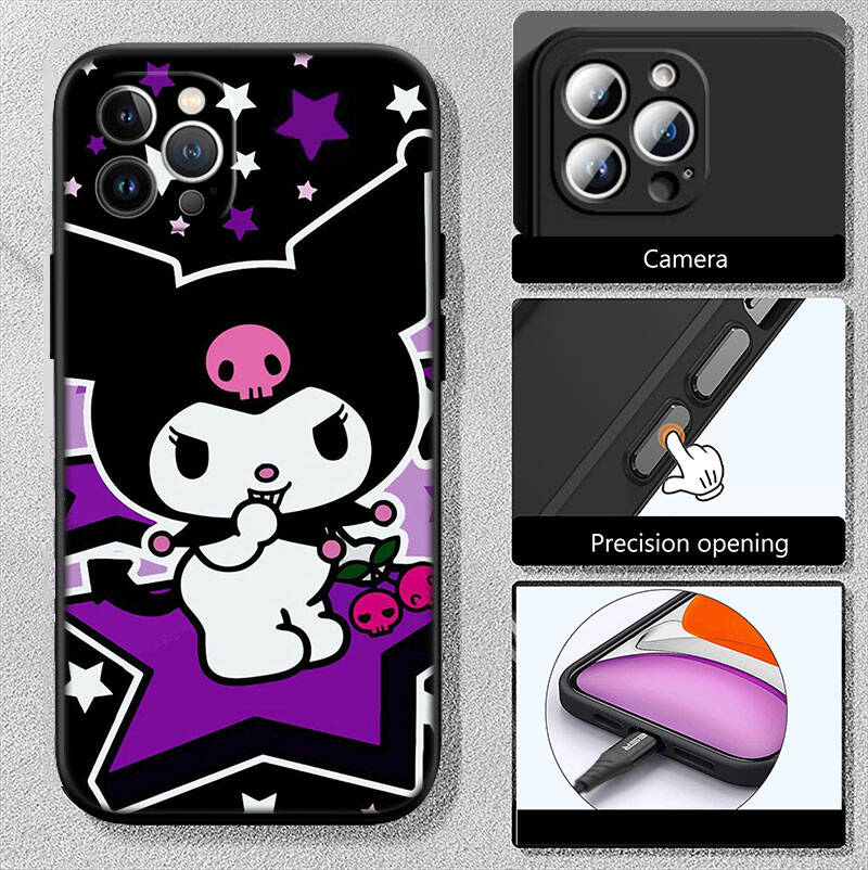 RT13 Kuromis Phone Shell for Samsung S20 S21 S22 S23 S24 FE Ultra Plus Lite S21S A55 A07 A17 F06 F16 M06 M16 M56 A36 A37 A57