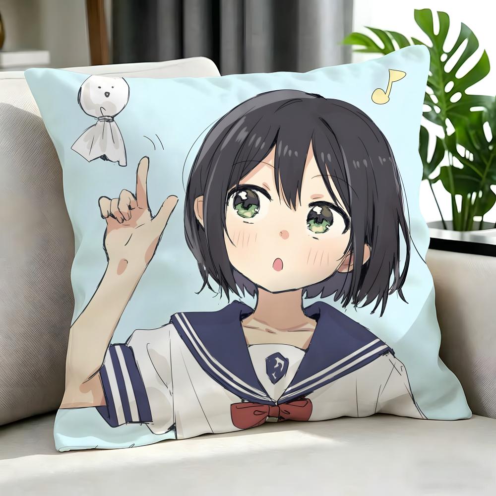 anime Senpai Is an Otokonoko Cushion Cover Cushion Cover Set Pcs x x x Pillowcase Decorative Sofa Home Decor