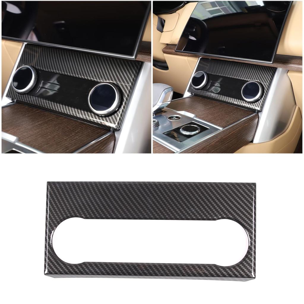 Sauicemy Air Conditioning Control Panel Decorative Sticker Cover for 2023 Land Rover Range Rover Air Conditioning Mode Panel Console Sticker Trim