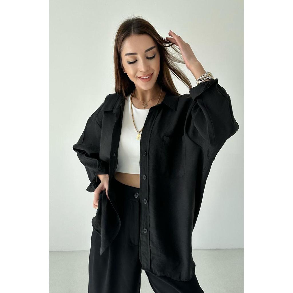 Vintage Shirt White With Scallop Detail