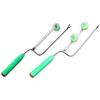 Heavy Duty Double Pack Iron Sweet Potato Planting Tool Ergonomic Handle Lightweight Build Effortlessly Ground Navigation