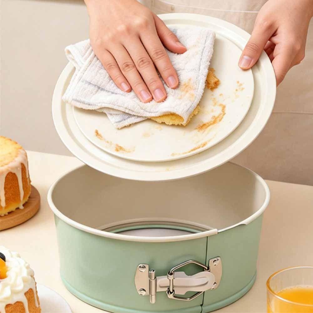 Carbon Steel Round Cake Mould Non-Stick Cake Embryo Mold Set Springform Cake Pan  Household Use