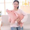 Lovely Beach Pig Shaped Plush Toy With Cotton Filling In Four Sizes For Gift And Collectibles