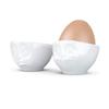 FiftyEight T015201 Egg Cup Set with Faces Motif Och Bitte Und Lecker