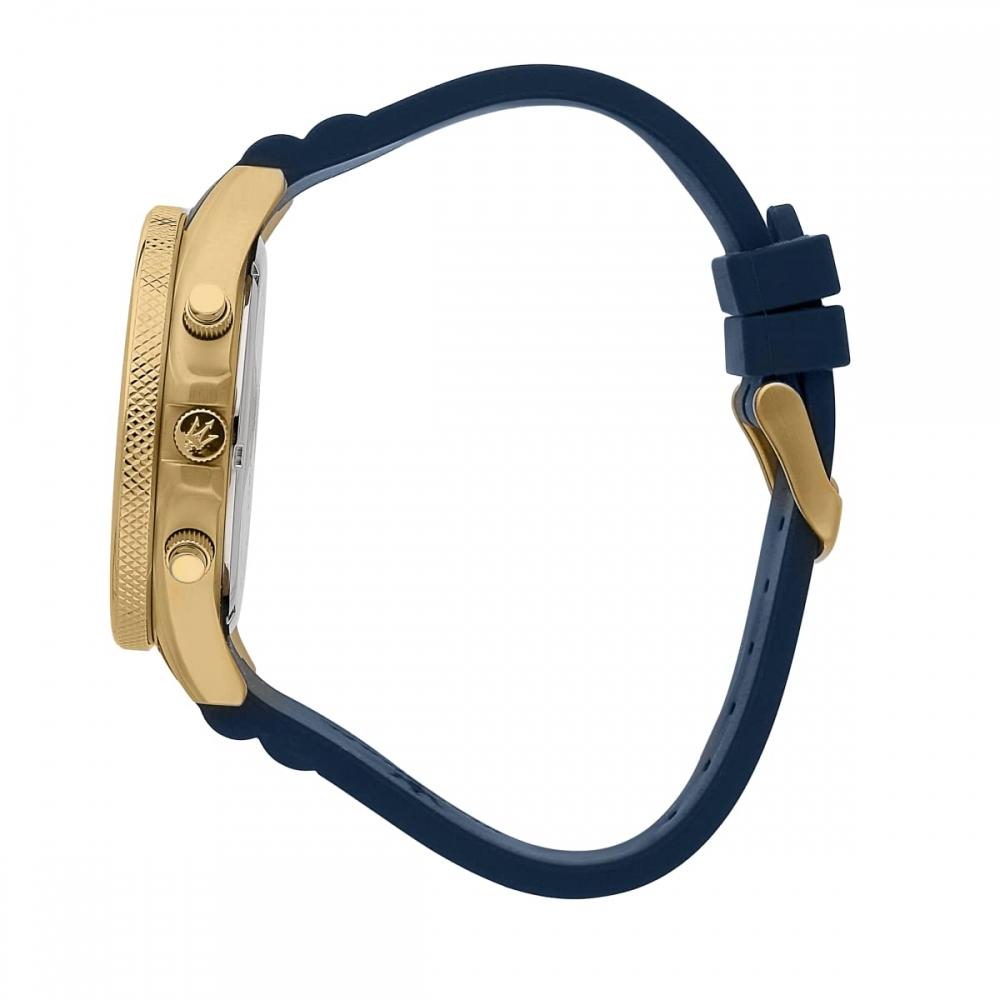 Maserati Sfida Watches Mens Authentic Men 44mm Dial Quartz Simulation Easy Logbook and Computable Speed Models According To Fashion Business