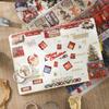 20 rolls Christmas Washi Tape Set Santa Clause Dcorative Tape (3 rolls Bronzing Tape) Scrapbooking Journaling Supplies