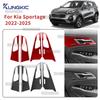 Real Soft Carbon Fiber Sticker For Kia Sportage 2025 2025 2025 2025 LHD RHD Car Door Handle Bowl Panel Trim Interior Accessories
