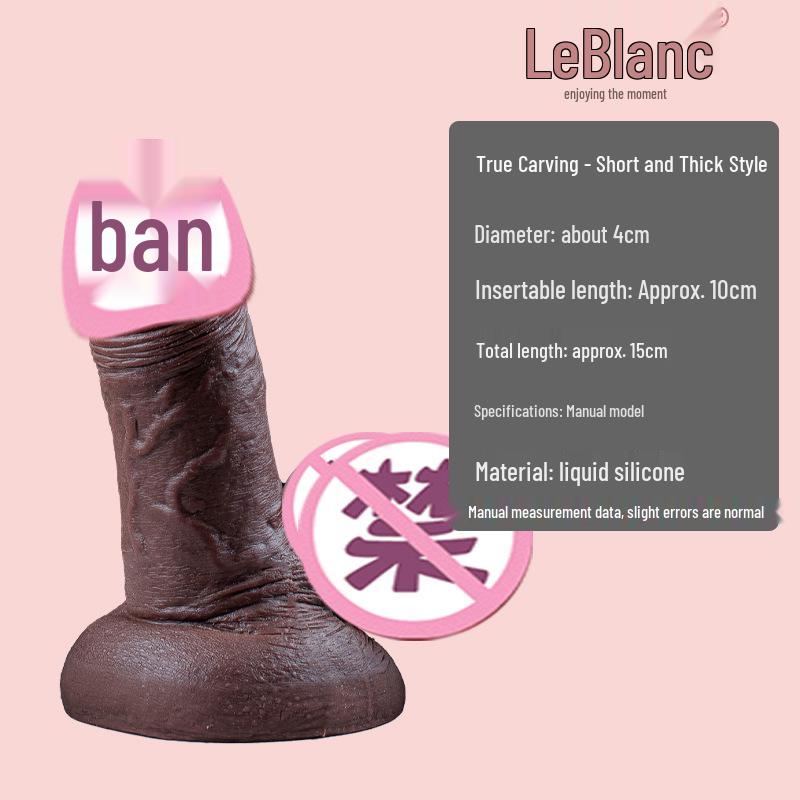 Extra Large Soft Silicone Realistic Dildo - Thick Meaty Fake Penis Adult Sex Toy