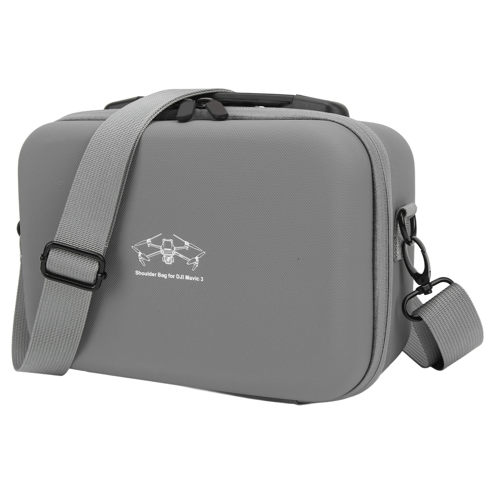 

Регульована сумка через плече з двосторонньою блискавкою для DJI Mavic 3 PU Водонепроникна сумка для дрона Сумка