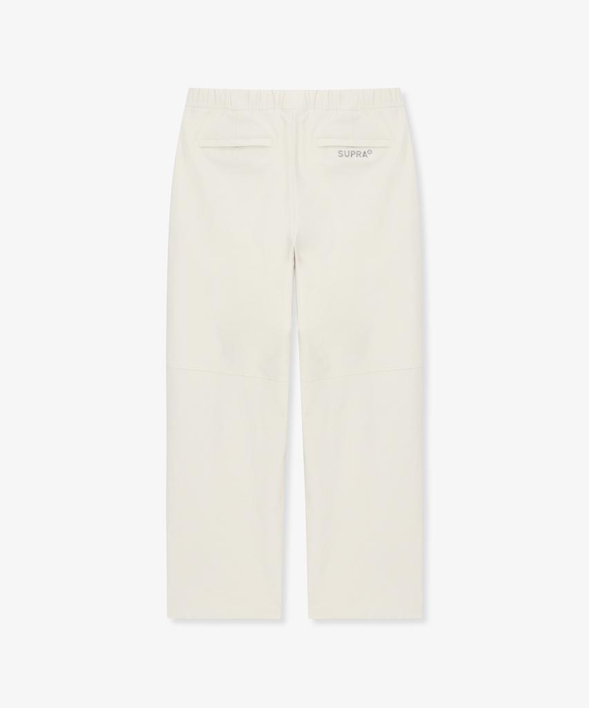 SUPRA Basic True Logo Parasuit Pants (Cream)