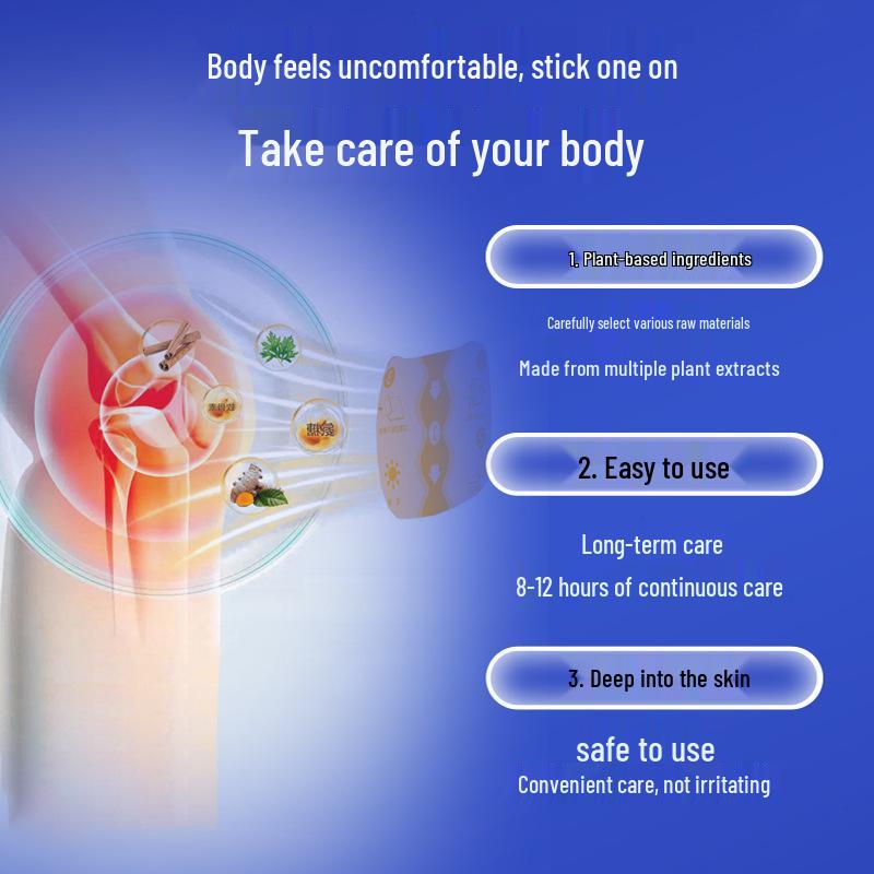 Easy-Apply Glucosamine Chondroitin Herbal Patch for Waist & Leg Joints