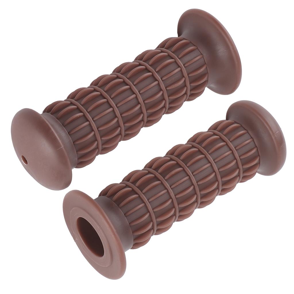 Shakeproof Non Slip Rubber Grips Motorbike Accessory for 25‑28mm Motorcycle Handlebar