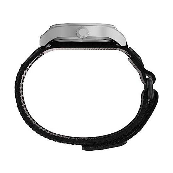 Timex Mens Expedition Scout 40mm Watch Black IP Steel. 40mm.