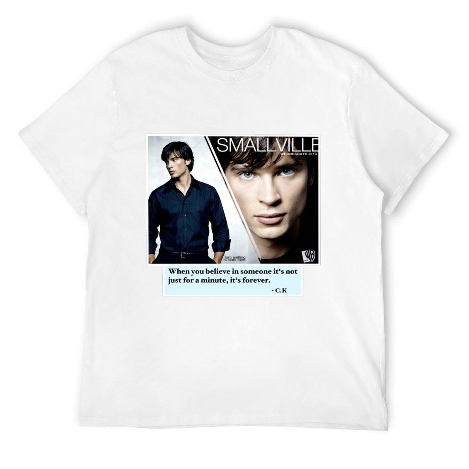 

Tom Welling Smallville Quote T-Shirt boys animal print oversized graphic tee customizeds Short sleeve tee shirts men graphic XL