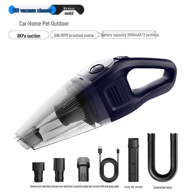 Portable Wireless Handheld Car Vacuum Cleaner with Super Strong Suction