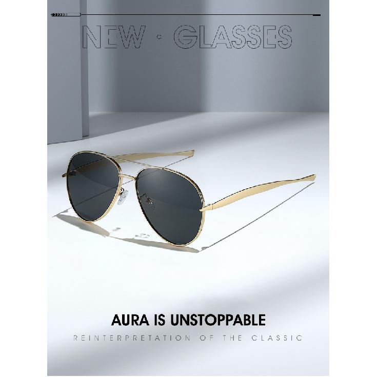 Retro aviator sunglasses with double bridge, steampunk style, vintage driver sunglasses, cycling sunglasses