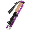 Trekking Poles 6061 Aluminum Alloy Ultra Lightweight Foldable for Outdoor Hiking Camping Mountain Walking Adjustable Durable