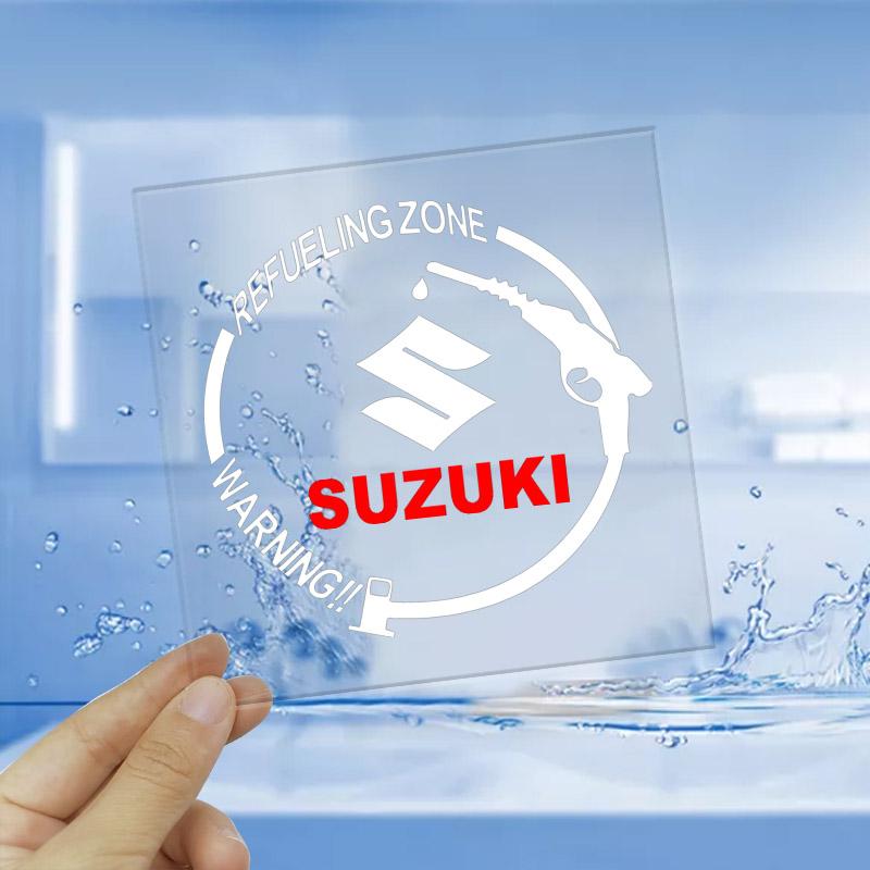 Car Badge Vinyl Reflective Fuel Tank Cap Stickers Decal Accessories For Suzuki Jimny GW250 Samurai Vitara Swift Baleno SX4 Ignis Alto Splash Swace