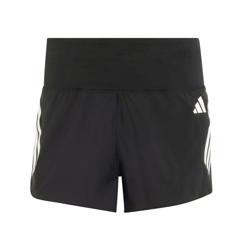 adidas Women's Three-Stripe Side Slit Running Shorts