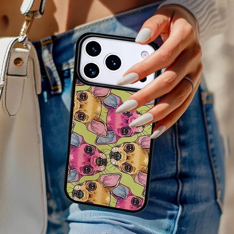 Chihuahua Dog Phone Case For iPhone 17 Air 14 15 13 12 Max Cover For Apple 14 15 16 16e 11 Pro Max Plus Coque