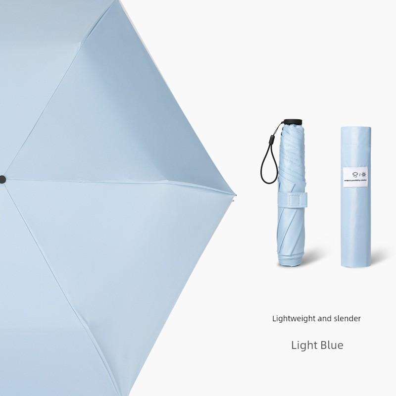Dual-Use Umbrella for Women, Sun Protection, Uv Protection, Pocket Umbrella, 40% off Flat Sun Umbrellas, Compact Sunshade Umbrella