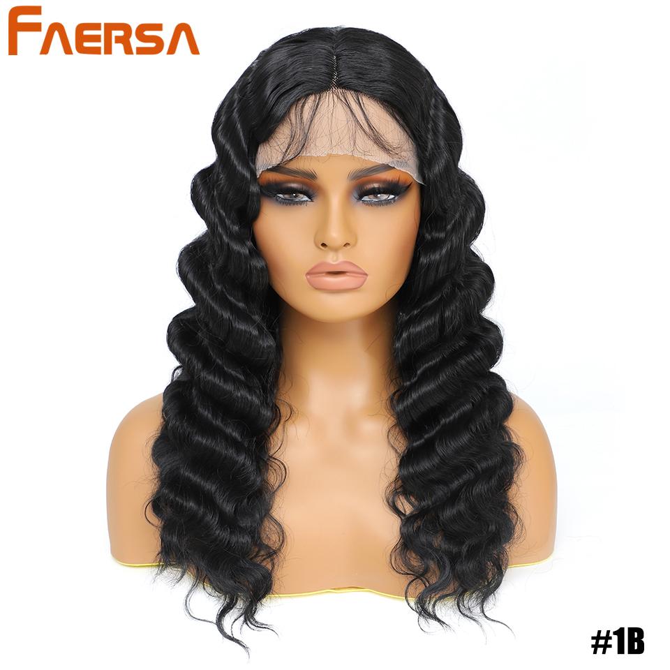 Siyah Kadınlar Için sentetik Dantel Peruk Uzun Vücut Dalga Dantel Ön Peruk Kahverengi Ombre Sarışın Peruk Isıya Dayanıklı Kıvırcık Peruk