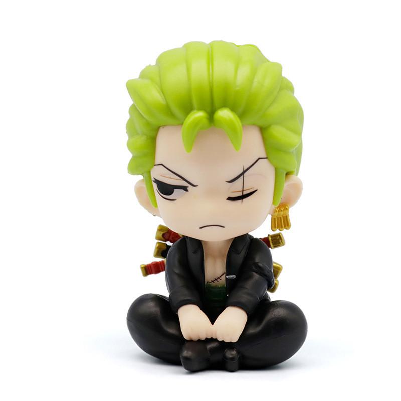 Piece One Luffy Sanji Nami Zoro Action Figure Anime Kawaii Pvc Model Decor Doll