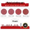 4-Inch Self-Adhesive Flocking Sandpaper Discs for Electric Drill & Angle Grinder – 100mm Polishing & Woodworking Tool.