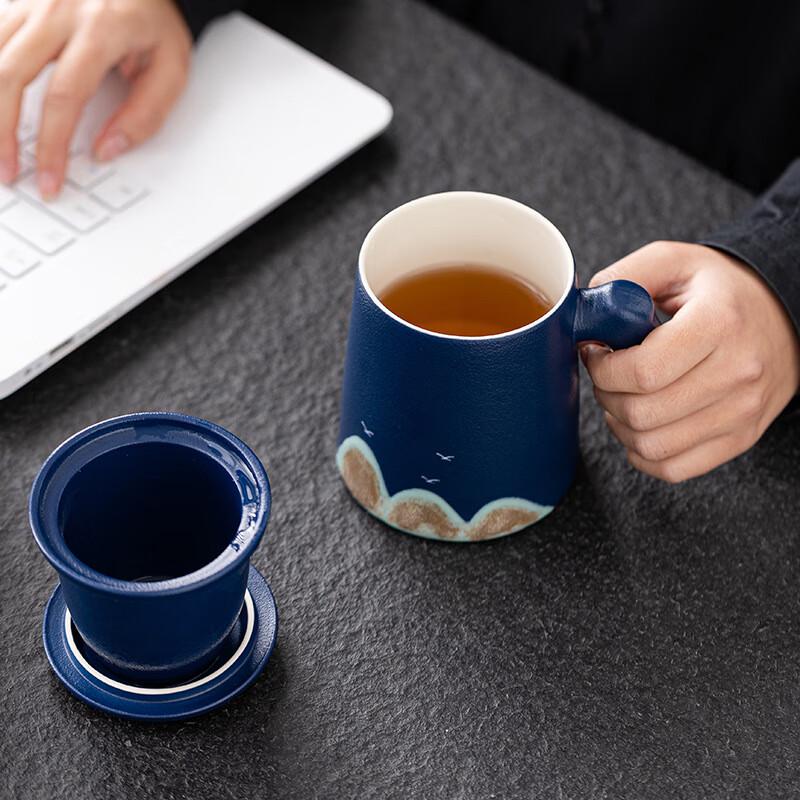 Business Gift Set with Ceramic Mug, Notebook, Pen, USB, Bookmark