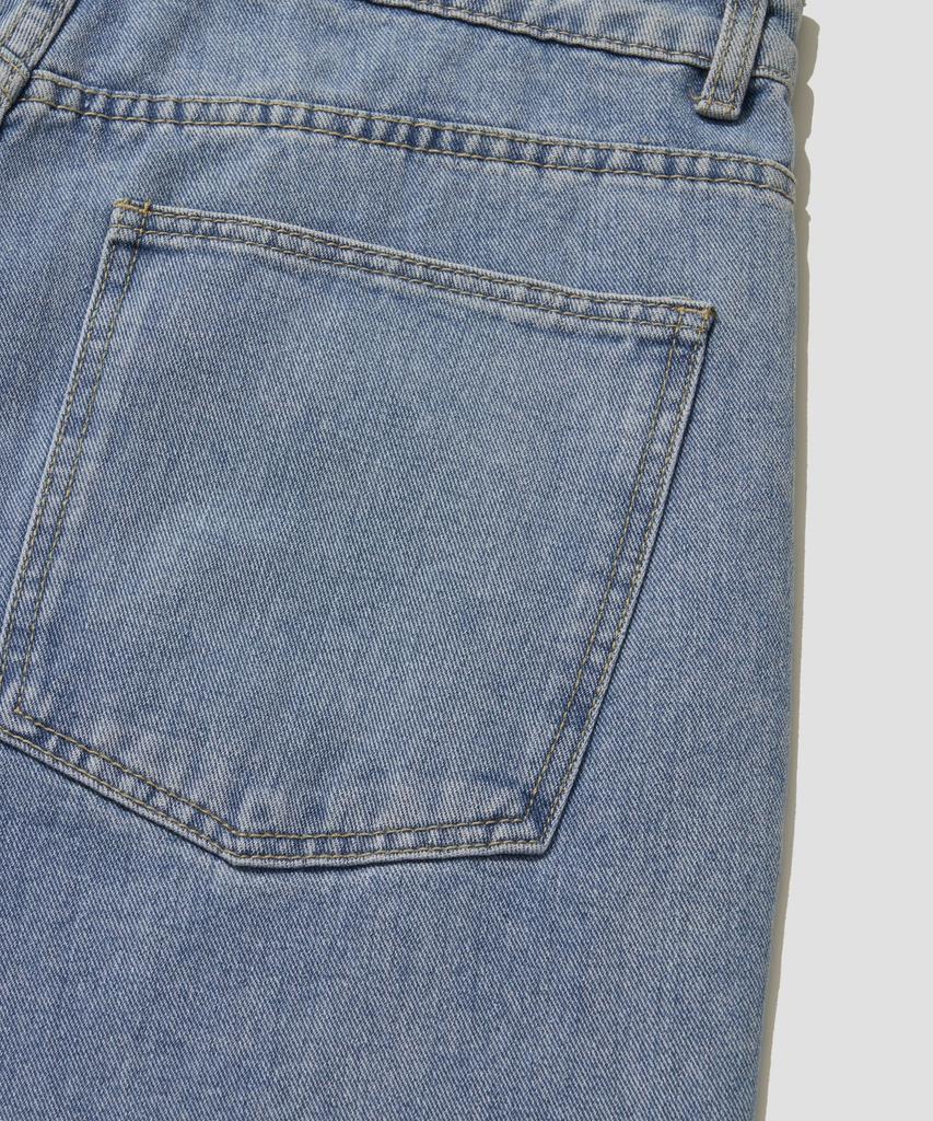 AGOD Wide Denim Pants [Medium Blue]