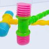Squeaky Toy Hammer For Kids Sensory Toy Plastic Percussion Sounding Hammer Fun Play Musical Instrument