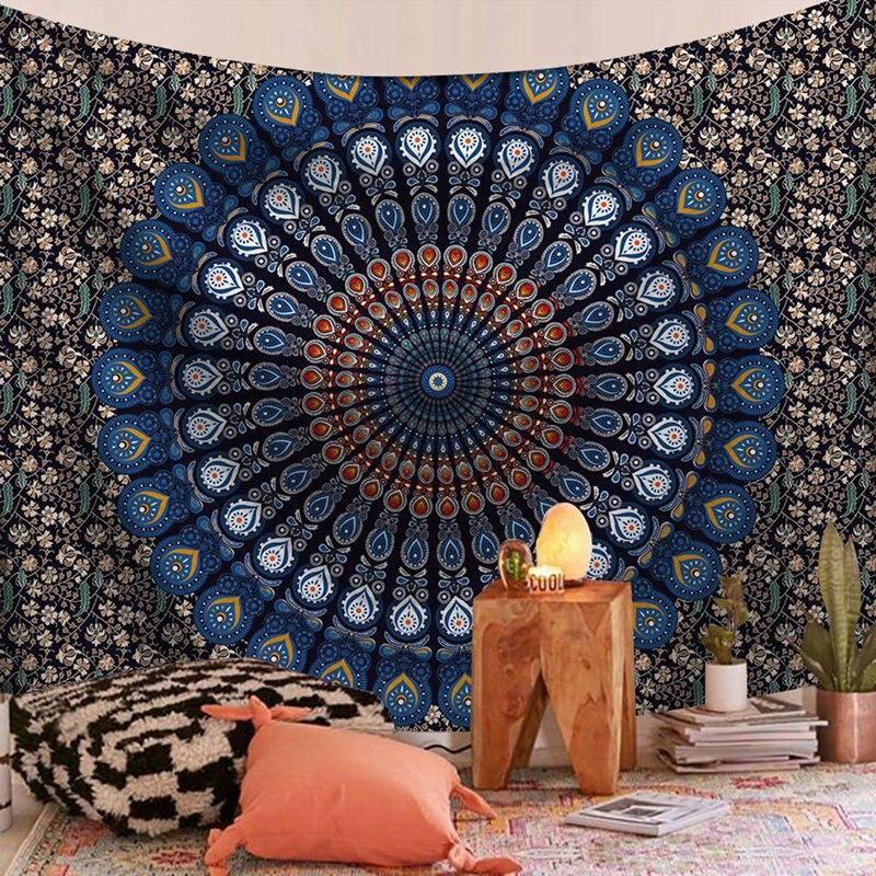 Bohemian Mandala Tapestry 73*95cm/28.74"*37.4" Hippie Tapestries
