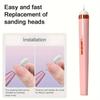 Electric Nail Polishing Machine Rechargeable Portable Nail Grinder Low Noise Professional Manicure Pedicure Set