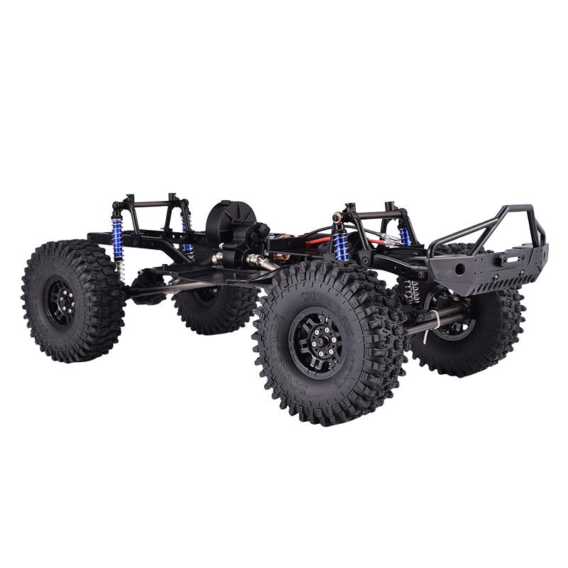 12.3 inch Chassis Frame Wheelbase Mounted DIY Toys For 1/10 SCX10II 90046 90047 Remote Control Crawler Car Parts Base Set
