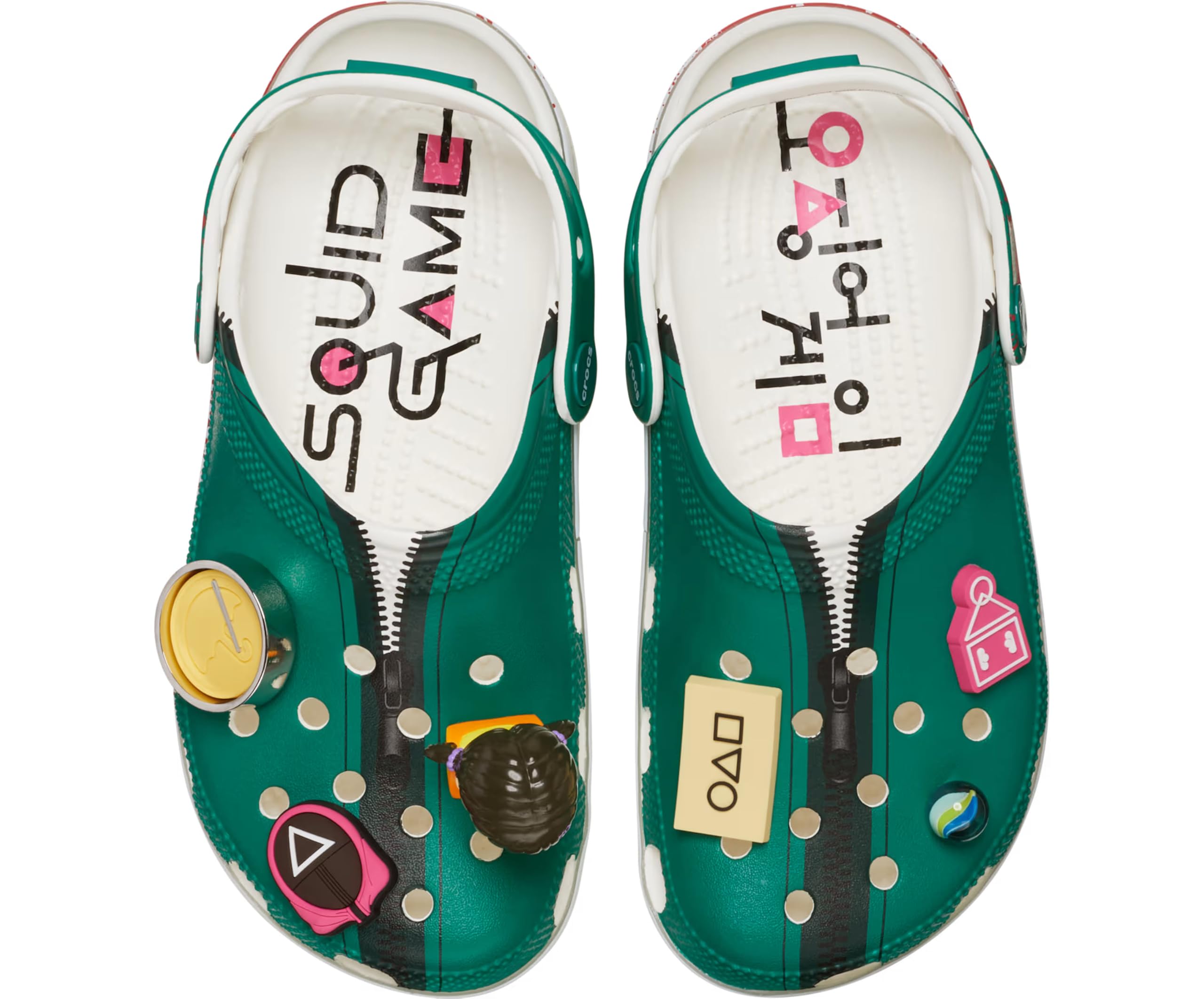 

Crocs Унисекс Взрослые Игра в кальмара Classic 8 Мужские Сабо, Мульти, Женские/6