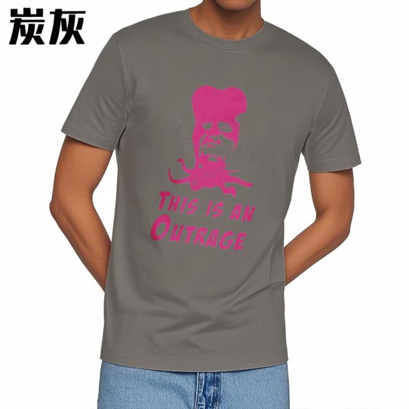 Male Shubuhzi Tshirt Loose Tops It's An Outrage Mighty Boosh Inspired T-Shirt  Cotton TONY HARRISON Unisex Casual tee-shirt
