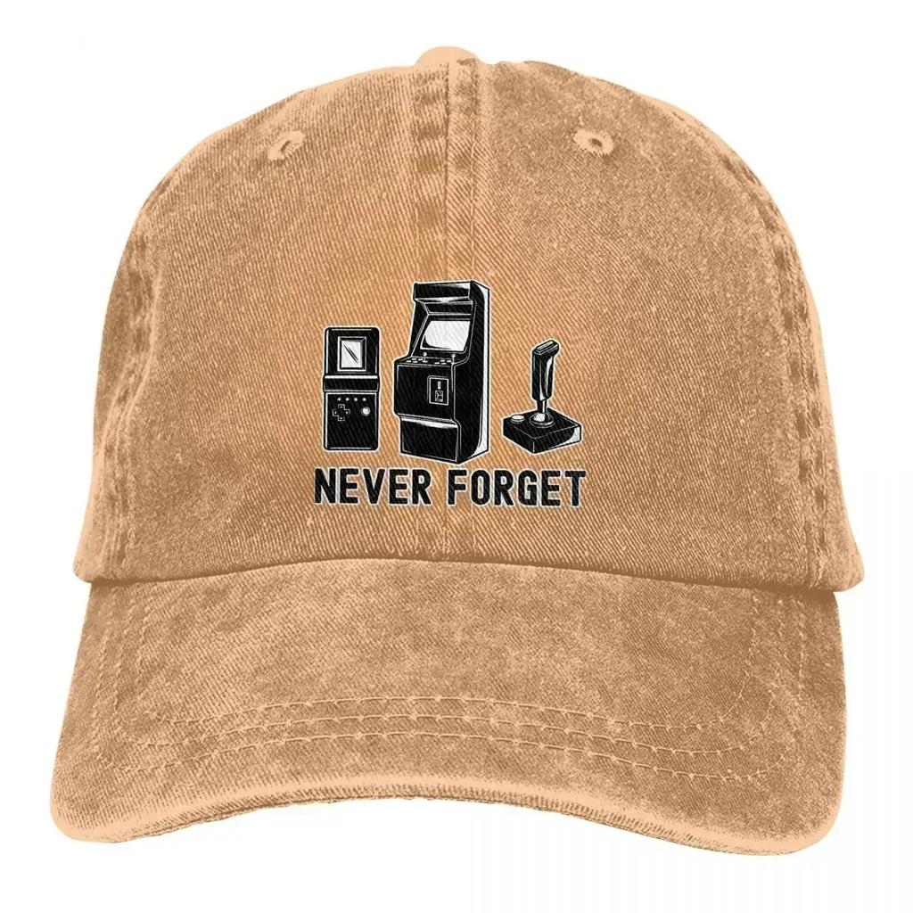 Greek Baseball Cap Men Funny Never Forget Retro Vintage Games Caps Colors Women Summer Snapback Caps