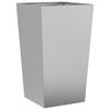 Plant Pot 45x45x75 Cm Galvanized Steel