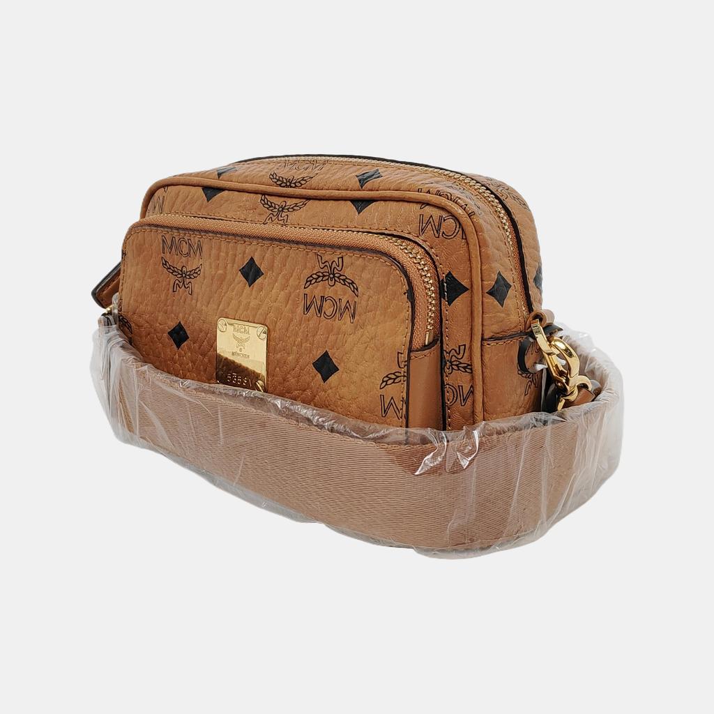 [Pre-Owned] Klassik Visetos Monogram Camera Bag Coated Canvas Crossbody Shoulder Bag Mini - Good #SVH0KM