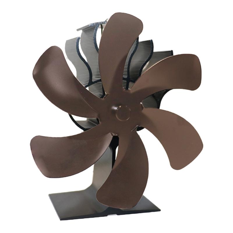 Upgraded Heat Powered Fan Quiet Efficient Fireplace Fan for Gas Pellet Wood Log
