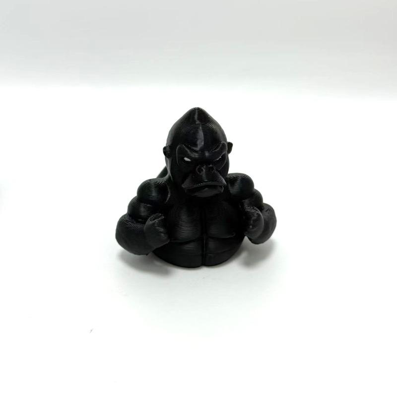 Neues 3D-Druck lustige Ente sechsteiliges Set Teufelsente kreative Ornament Geisterente böse Ente Halloween