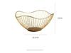 Nordic Creative Iron Art Fruit and Snack Basket for Living Room Storage