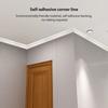 Self Adhesive Baseboard Molding Trim Multifunction Wall Lines Peel and Stick Trim Wall Base Foam Molding Trim for Home Decor