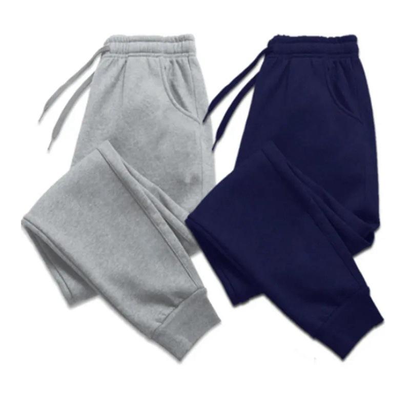 Men Pants Elastic Waist Sweatpants Drawstring Trousers Men Jogger Sweatpantsrunning Workout Jogging Long Pants