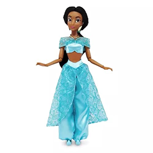 Disney Jasmine Classic Doll 2021 with Hairbrush Accessory [Parallel Import] Aladdin and the Magic Lamp Jasmine Classic Doll – Aladdin – 11 1/2 inches
